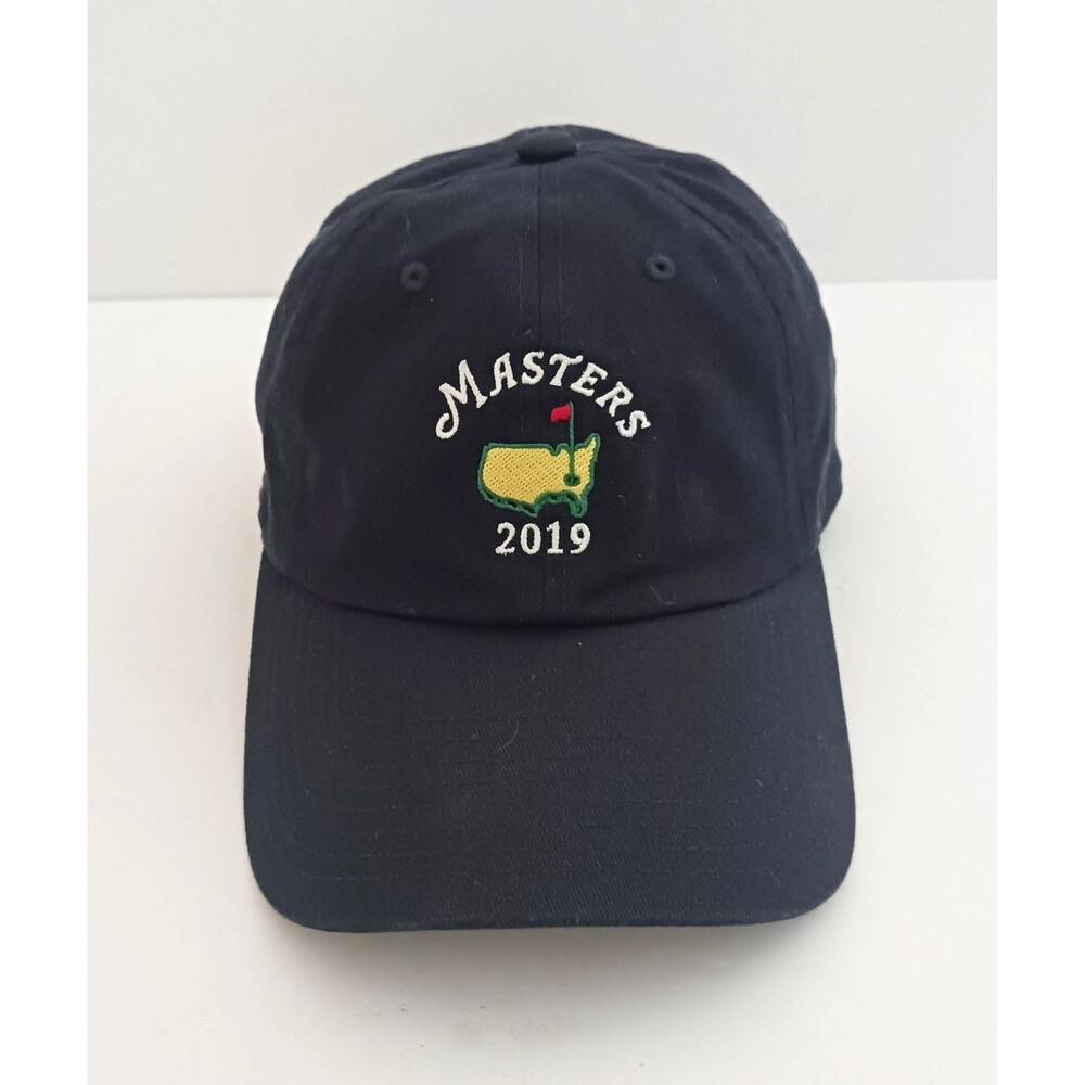 Masters 2019 Strapback Hat Navy Brushed Cotton American Needle O\S